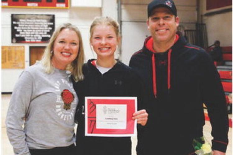 SEES RECOGNIZED IN HONOR OF NATIONAL GIRLS & WOMEN IN SPORTS DAY