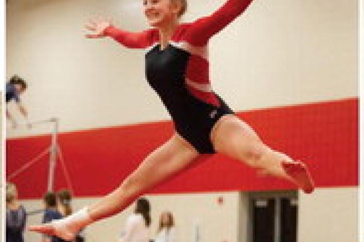 WAGNER BON HOMME GYMNASTS CELEBRATE SENIOR NIGHT