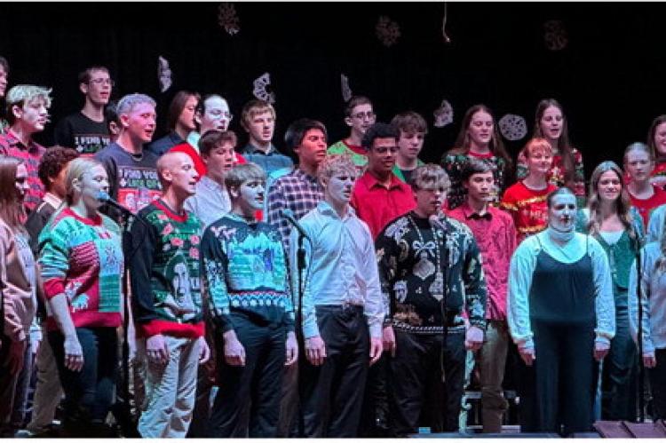 Avon Middle School and High School presented their Winter Concert Tuesday evening, December 3rd. Photos by Jenna Petrik