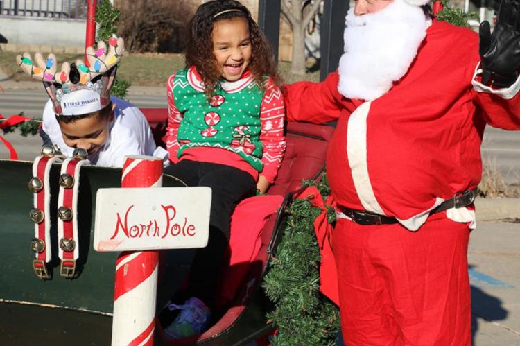 Santa & HIS REINDEER MADE A STOP IN WAGNER