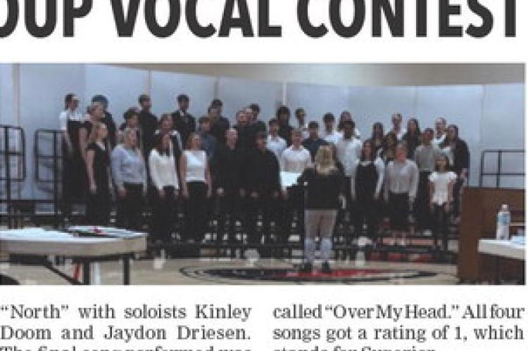 LARGE GROUP VOCAL CONTEST