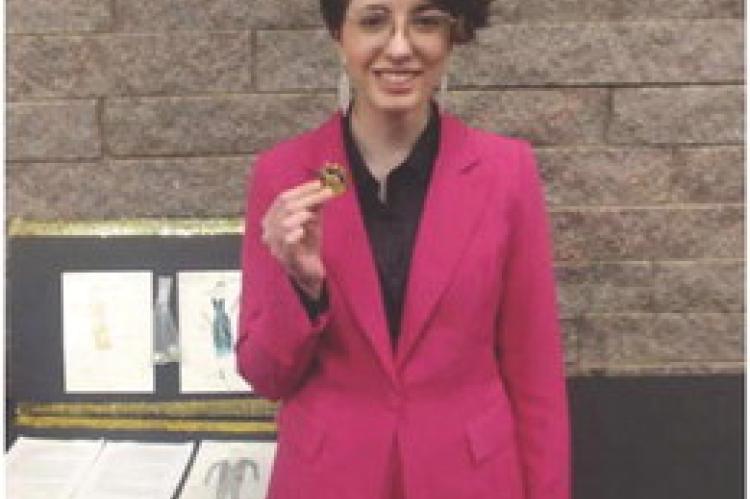 CAHOY COMPETES IN ONE ACT COSTUME DESIGN COMPETITION
