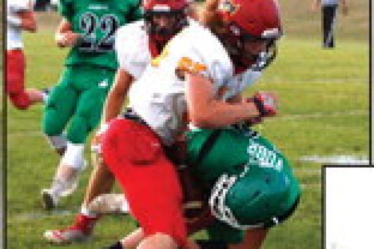 AVON PIRATES DEFEAT COWBOYS