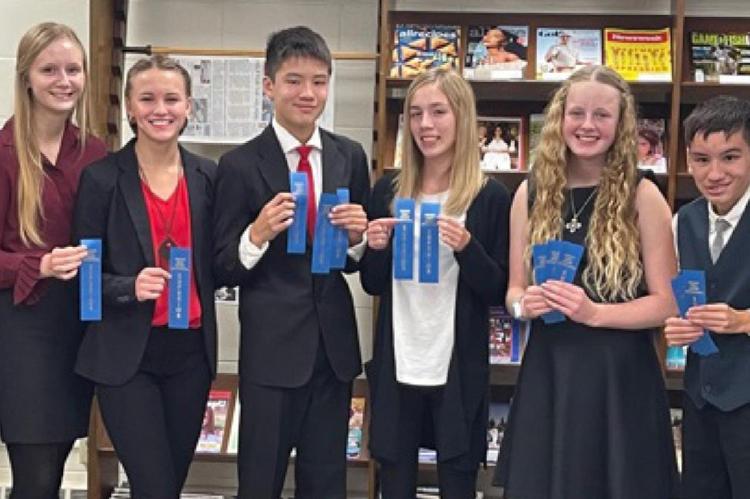 WAGNER ORAL INTERP AT THE WINNER WARRIOR CONTEST