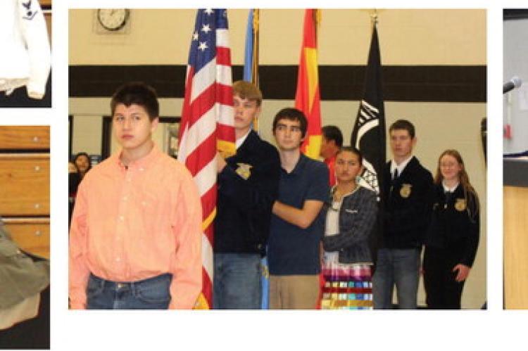 VETERANS HONORED AT WCS VETERANS DAY PROGRAM