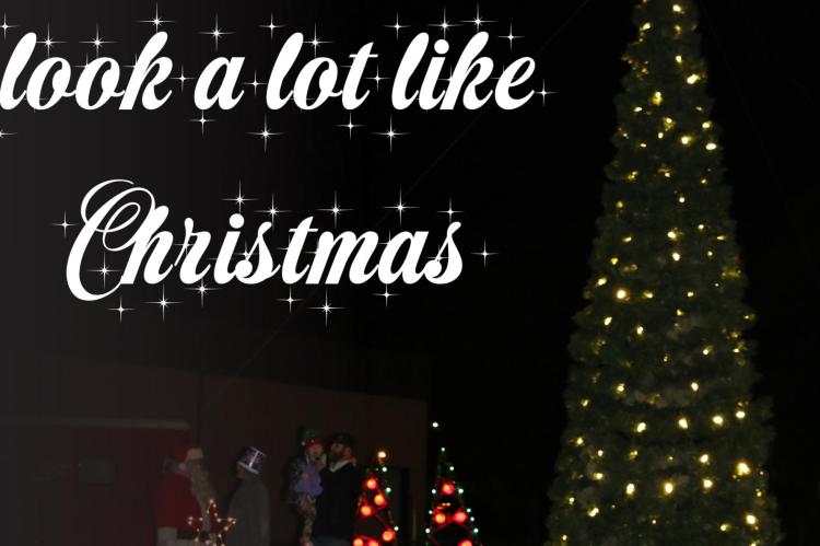 	Begining to look a lot like Christmas