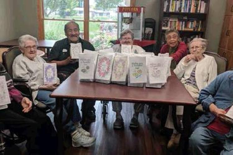 WAGNER GOOD SAMARITAN SOCIETY MAKES BLESSING BAGS FOR LOCAL FARMERS