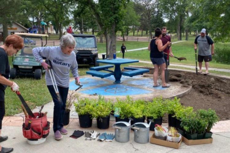 ROTARY PLANTING