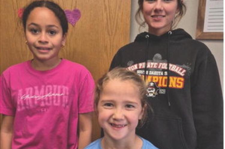 Avon School has announced its Gold Standard Pirates of the Week. This week’s honorees include Rozlyn Brandt representing grades PK-4, Zulema Serrano representing grades 5-8, and Atyliese Akridge representing grades 9-12. Congratulations to these student