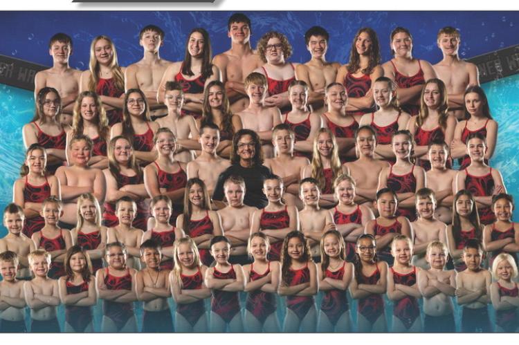 With one last shoutout, Coach Mel Juffer wanted to make sure that all of her swimmers know how proud she is of the entire team. 'In my heart they are all winners because they work so hard.' Congrats on a great season Waves!