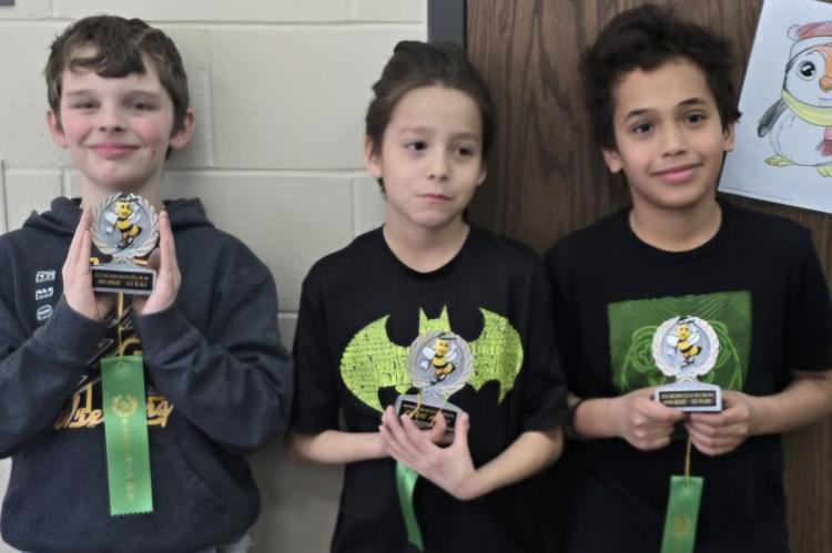 Pictured are, from left: Sully Calandra, Bradley Drappeau and Kyvon Hart. Courtesy Photo