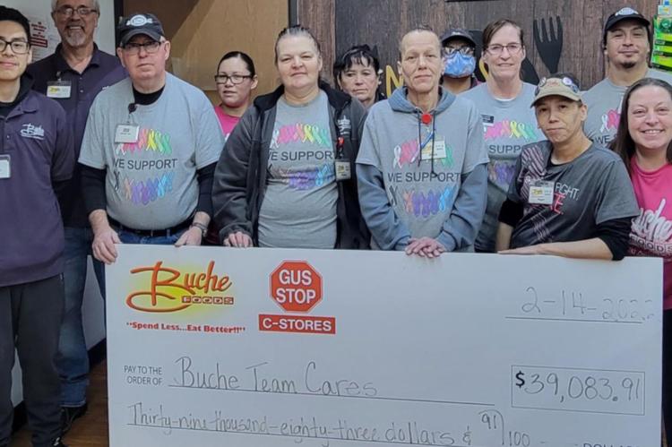 	BUCHE COMPANY HAS BEST COMMUNITY FUNDRAISER EVER