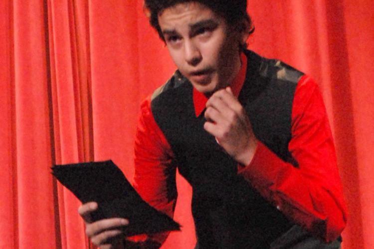 LOCAL ORAL INTERP STUDENTS ADVANCE TO REGION CONTEST