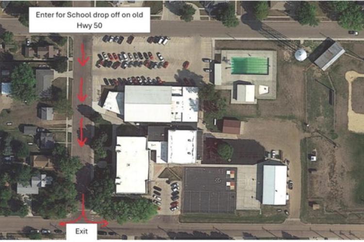 DON'T FORGET - ONE-WAY DROP OFF AT AVON PUBLIC SCHOOL