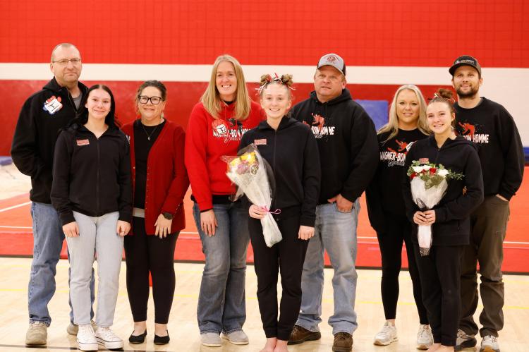 Pictured, from left, are: Libby Kotab (Miko and Jody Kotab), Amelia Rathgeber (Jenn Boska and Brett Rathgeber), and Addison Cuka (Tyler and Larissa Cuka). Photo by Barb Pechous