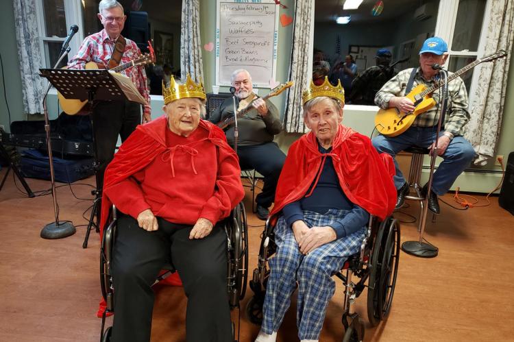 VALENTINE'S DAY KING AND QUEEN CROWNED