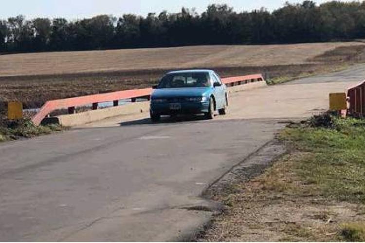 BRIDGE ON 395TH AVENUE COMPLETE, ROAD NOW OPEN