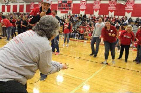 ELC VS ELEMENTARY VS MIDDLE SCHOOL VS HIGH SCHOOL STAFF MINUTE TO WIN IT COMPETITION