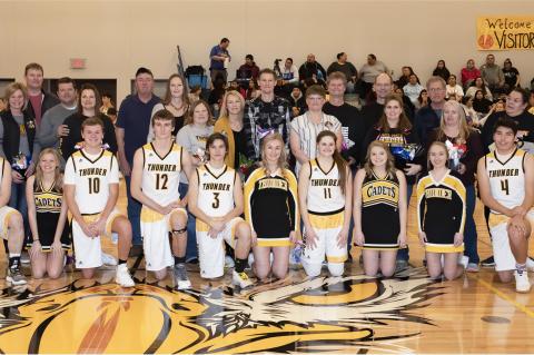 ANDES CENTRAL/DAKOTA CHRISTIAN SENIORS AND PARENTS RECOGNIZED