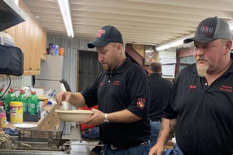 RAVINIA FIRE DEPARTMENT SMOKER HELD