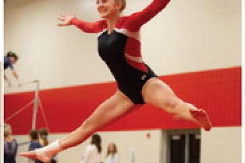 WAGNER BON HOMME GYMNASTS CELEBRATE SENIOR NIGHT