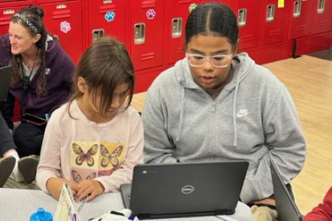 WCS PARTICIPATES IN READ FOR THE RECORD