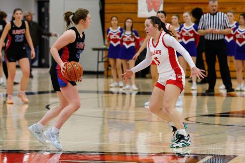 LADY RAIDERS BASKETBALL ACTION