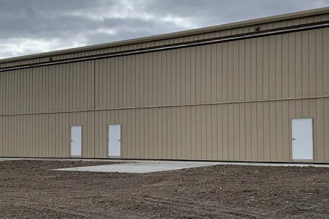 AIRPORT CONSTRUCTS 4 UNIT T-HANGAR WITH AIRPORT IMPROVEMENT PROGRAM GRANT