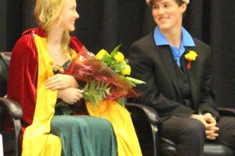 AVON CROWNS WATCHORN/GRETSCHMANN FOR HOMECOMING ROYALTY