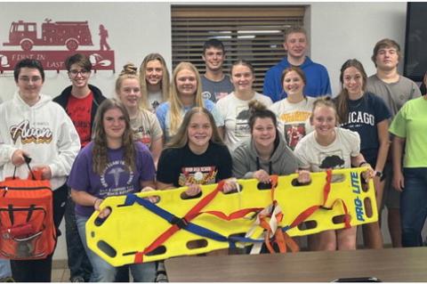 HOSA CHAPTER ATTENDS SKILLS NIGHT