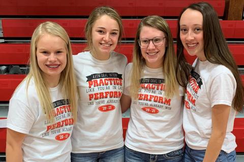 ORAL INTERP MEMBERS QUALIFY FOR STATE