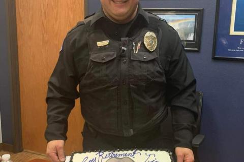 SIMONSEN HONORED FOR HIS RETIREMENT