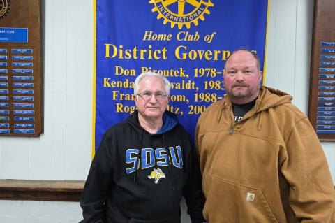 Rotary Program Dana Sanderson and Bill Frei. Courtesy Photo