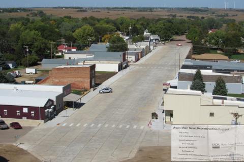 AVON MAIN STREET RECONSTRUCTION PROJECT COMPLETE