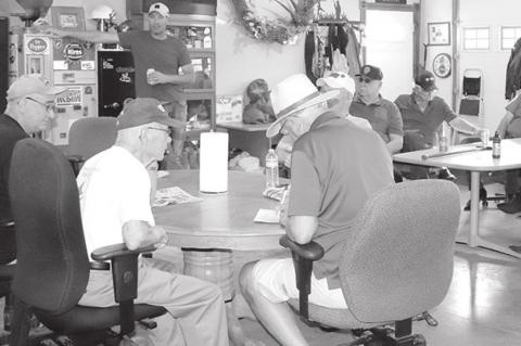 SPRINGFIELD POST 132 HOSTS AREA VSO’S AT MONTHLY MEETING