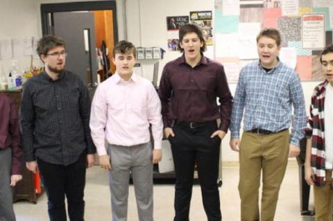 AVON CHOIR/BAND PARTICIPATE IN CONTEST
