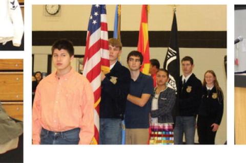 VETERANS HONORED AT WCS VETERANS DAY PROGRAM