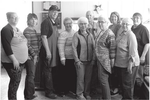 THE ORDER EASTERN STAR SOUP AND PIE LUNCHEON HELD