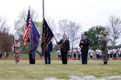 PRESENTATION OF THE COLORS