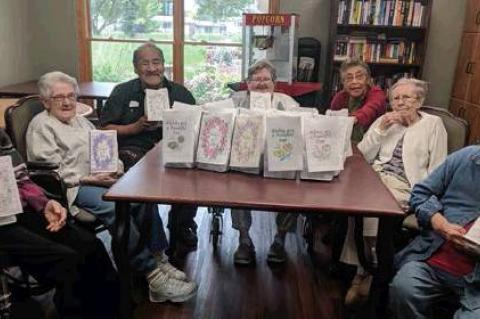 WAGNER GOOD SAMARITAN SOCIETY MAKES BLESSING BAGS FOR LOCAL FARMERS