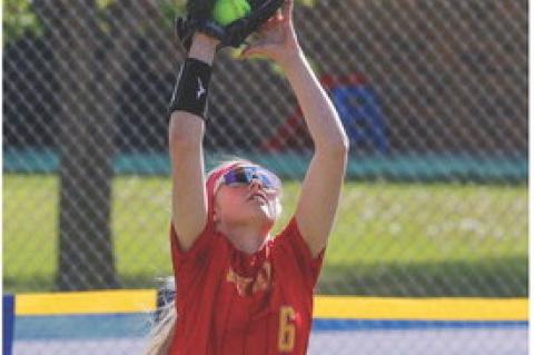 VOIGT’S 5 RBIs POWERS AVON PAST BON HOMME BY A SCORE OF 12-4