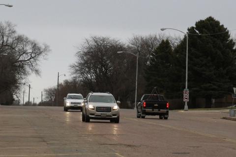 CRUISIN MAIN STREET IN LAKE ANDES