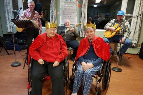 VALENTINE'S DAY KING AND QUEEN CROWNED
