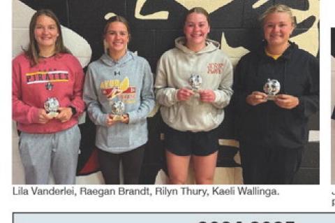 TEAM TRACK &amp; FIELD AWARDS: