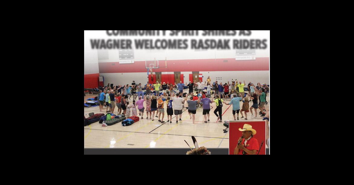 COMMUNITY SPIRIT SHINES AS WAGNER WELCOMES RASDAK RIDERS