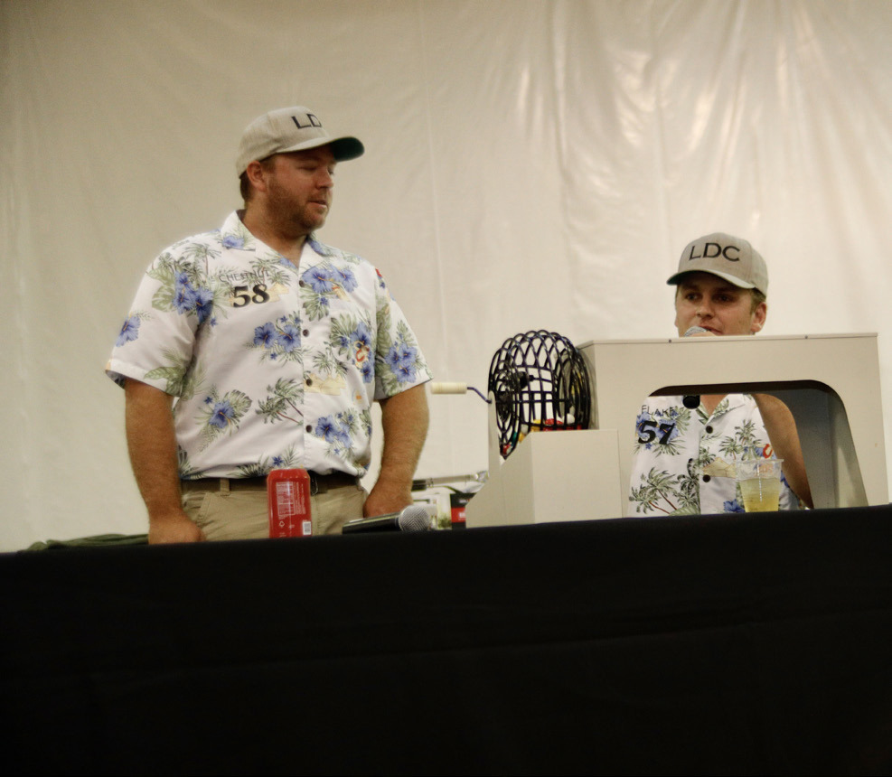 LABOR DAYS NEW EVENT, BINGO, PACKS THE ARMORY Wagner Post