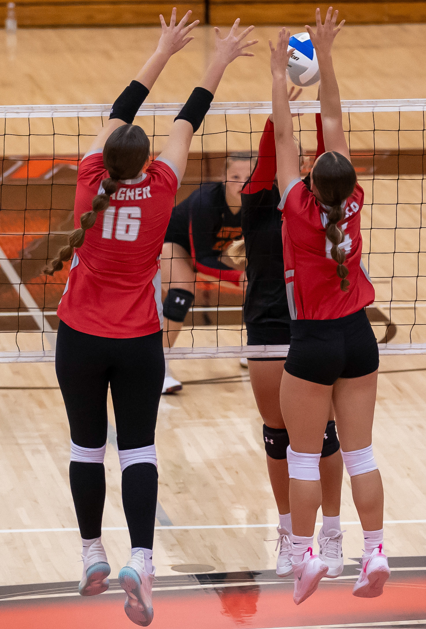 LADY RED RAIDERS DEFEAT THE PIRATES IN 4 SETS Wagner Post