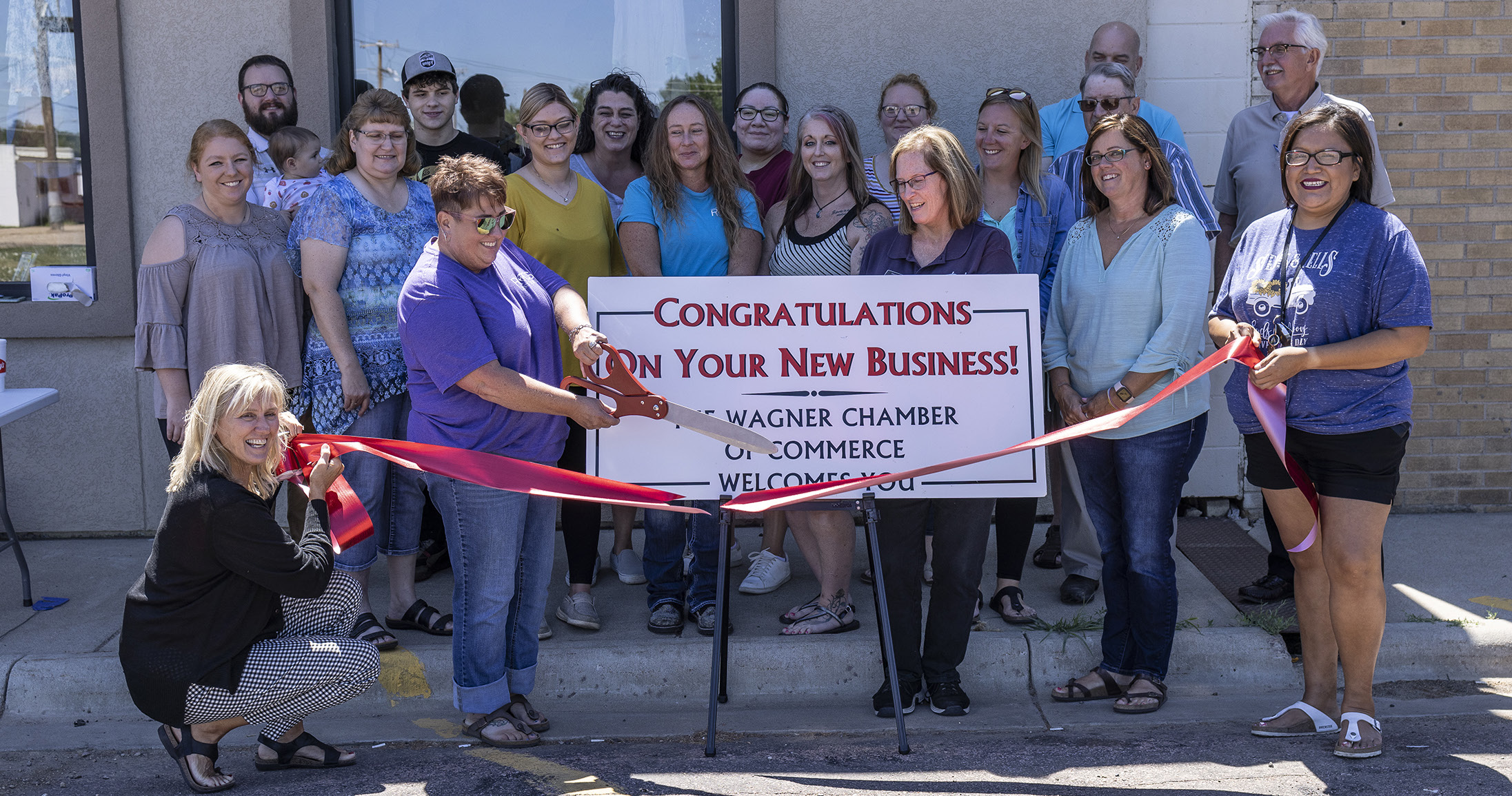 ROC'S RIBBON CUTTING Wagner Post