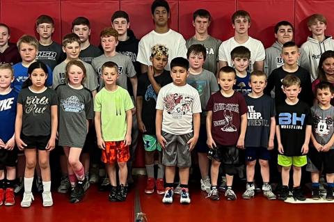 CONGRATULATIONS TO THE BON HOMME YOUTH WRESTLING STATE QUALIFIERS