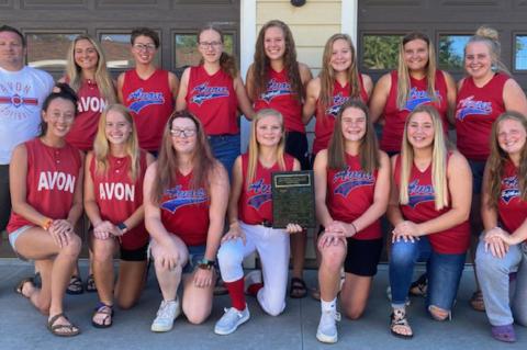 AVON’S 18U SOFTBALL TEAM CLAIMED 3RD PLACE IN THE LITTLE MISSOURI VALLEY LEAGUE